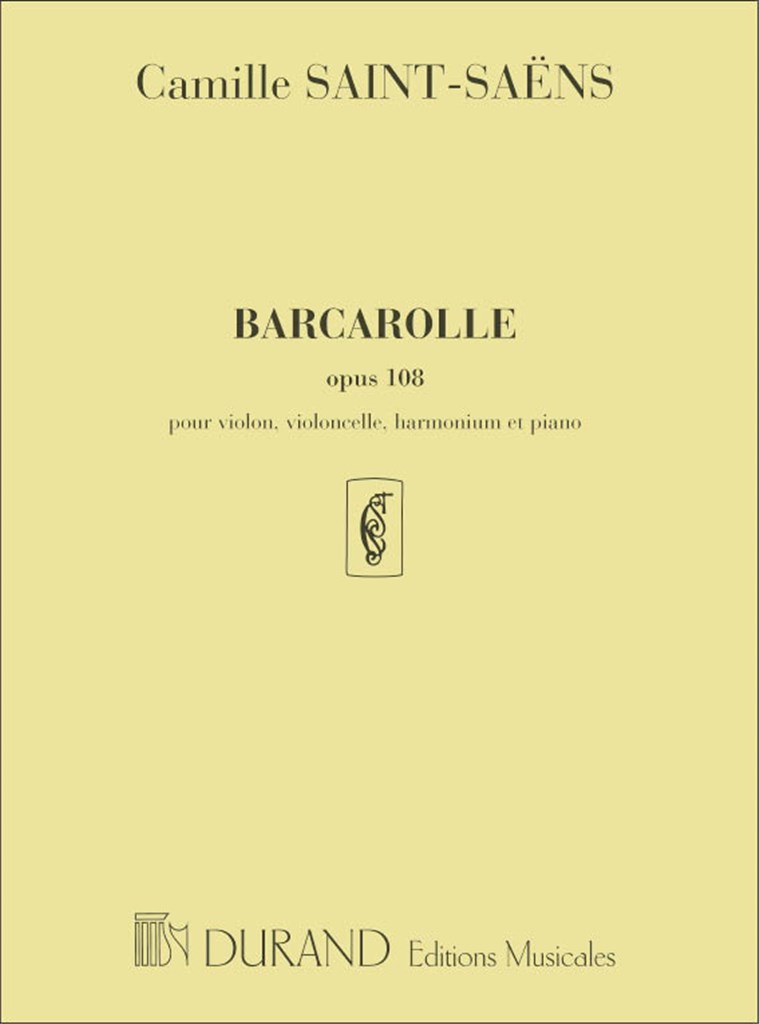 Barcarolle Op 108